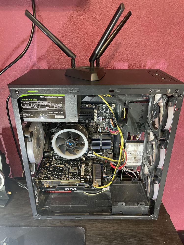 6 ядер 12 потоков Intel/16GB DDR3/960GB SSD/1 Tb HDD/rx5500xt 8gb/WIFI