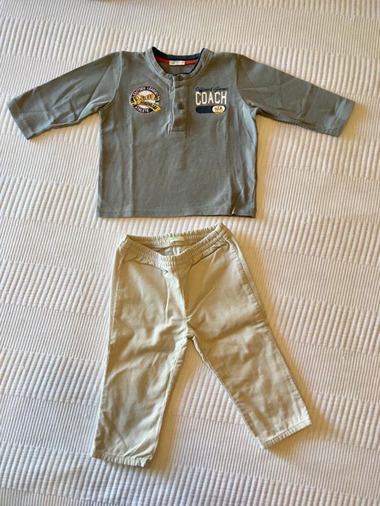 Conjunto Benetton 6/9m