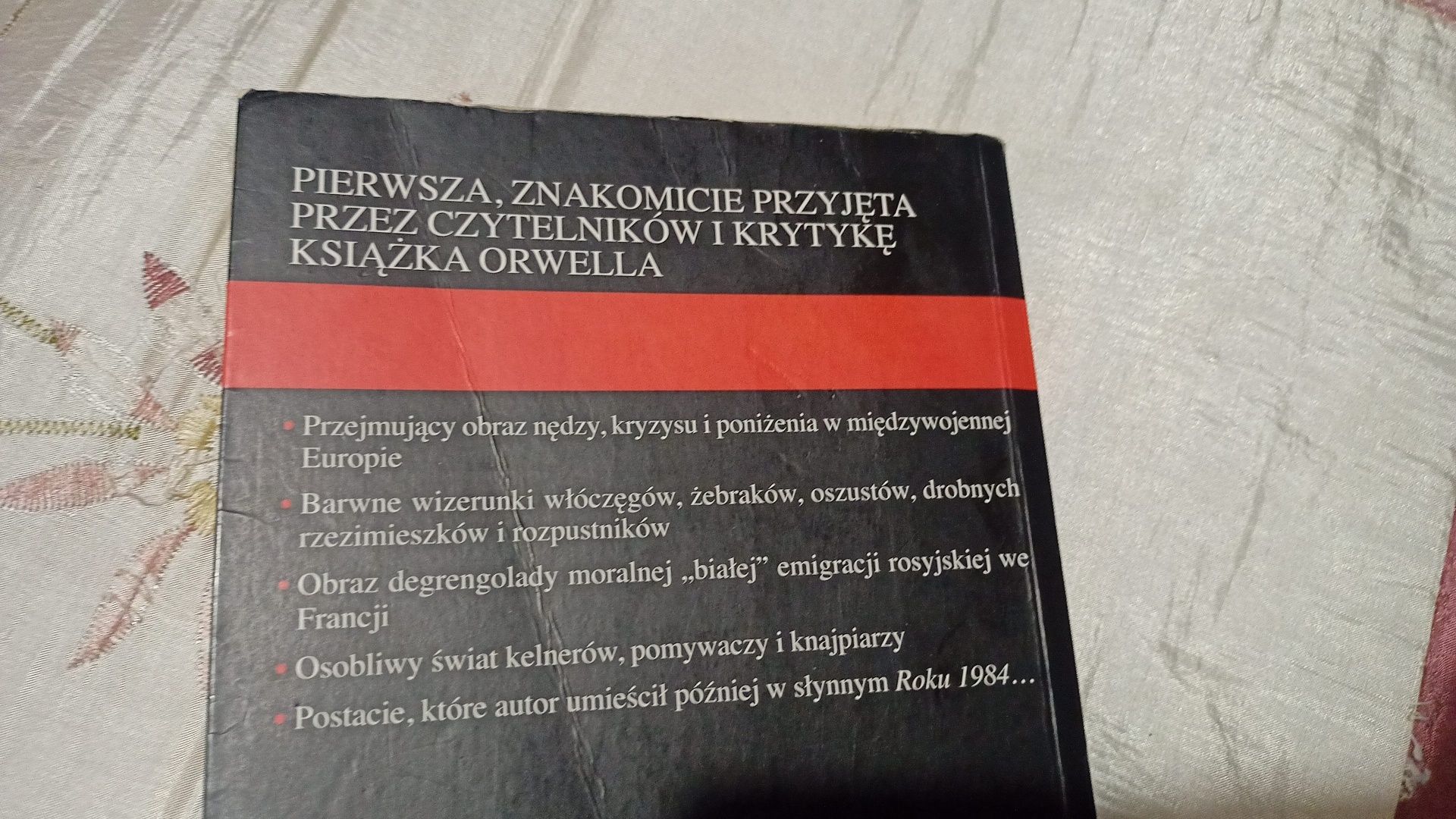 G.Orwell Na dnie w Paryżu i w Londynie