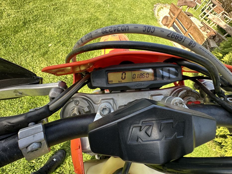 KTM excf 250, 2020, 186 myh