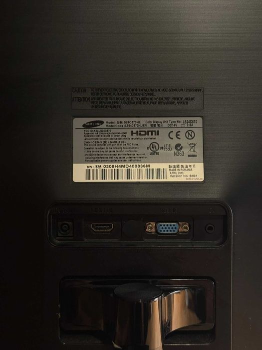 Ecrã Samsung 24" FHD monitor - S24C570HL