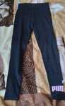 Czarne Legginsy Puma