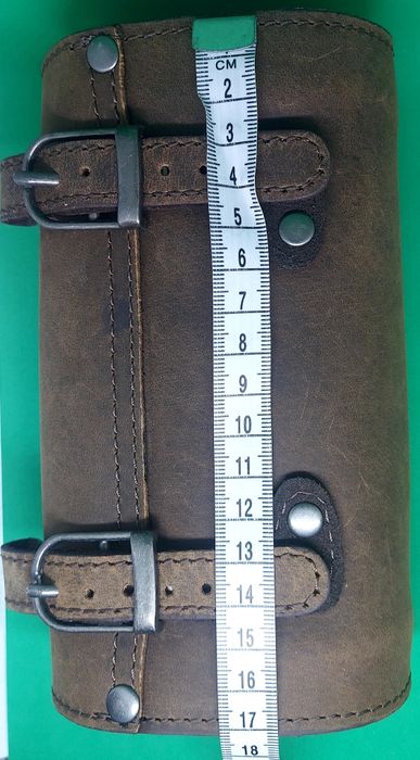 Skórzana torebka rowerowa Gusti Leder bike wolfgang L.