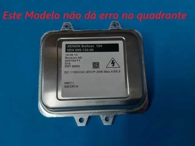 Balastro xenon Opel Insignia Astra J (5dv009720-00)  Sem Erro