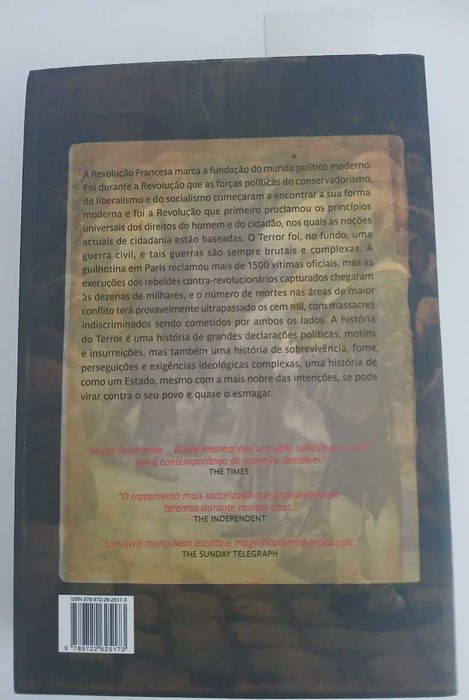 Livro "O Terror"-A Guerra Civil na Revolução Francesa de David Andress