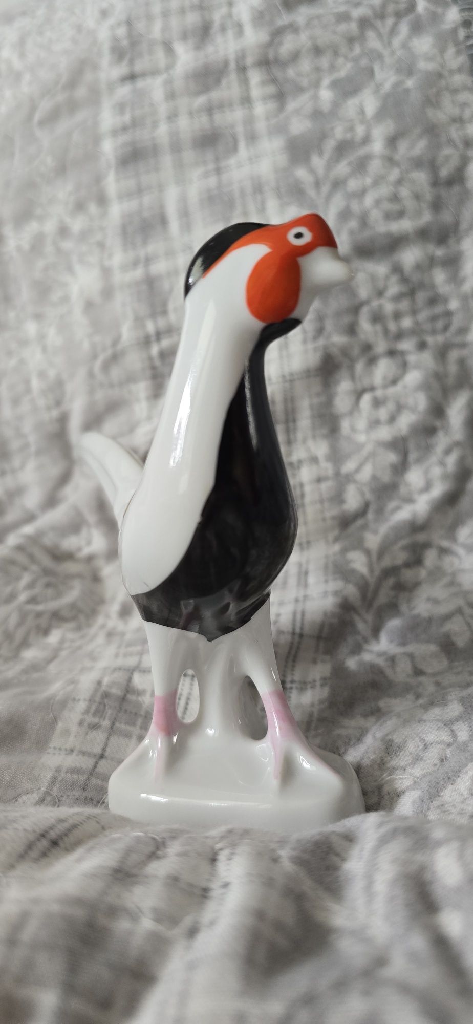 Bażant - figurka porcelanowa z lat 60. Cluj, Rumunia
