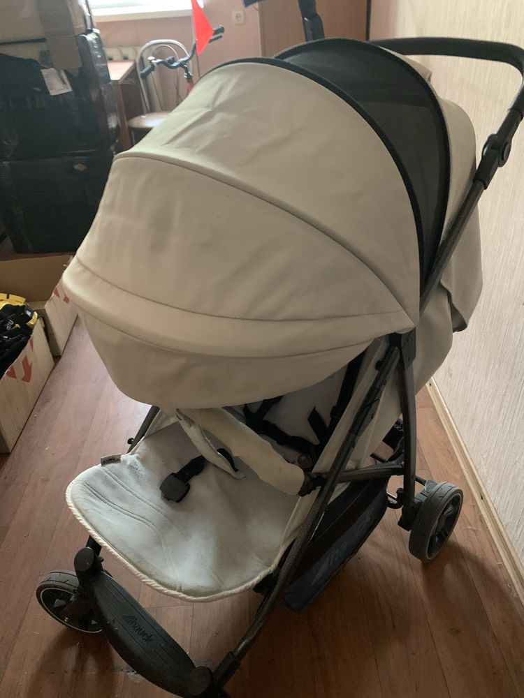 Коляска Chicco trio active 3 в 1 + прогулянкова Hauck в подарунок!