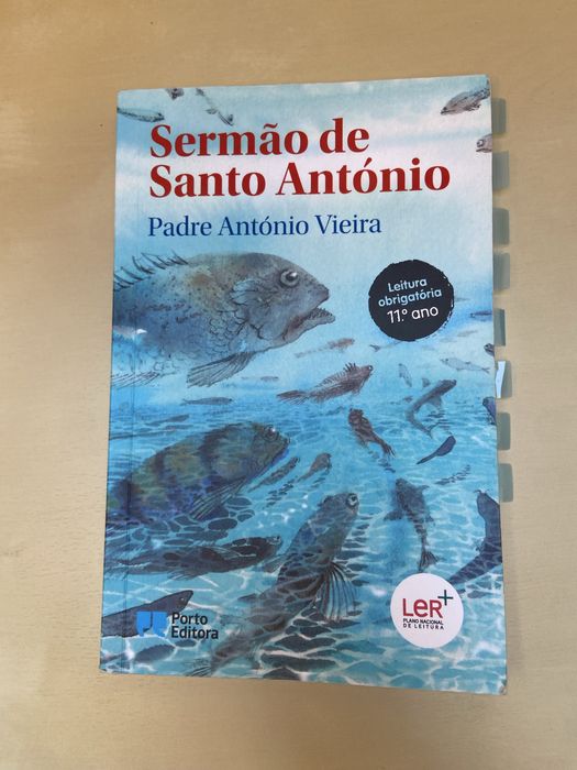 Livro Sermão de Santo António de Padre António Vieira em bom estado