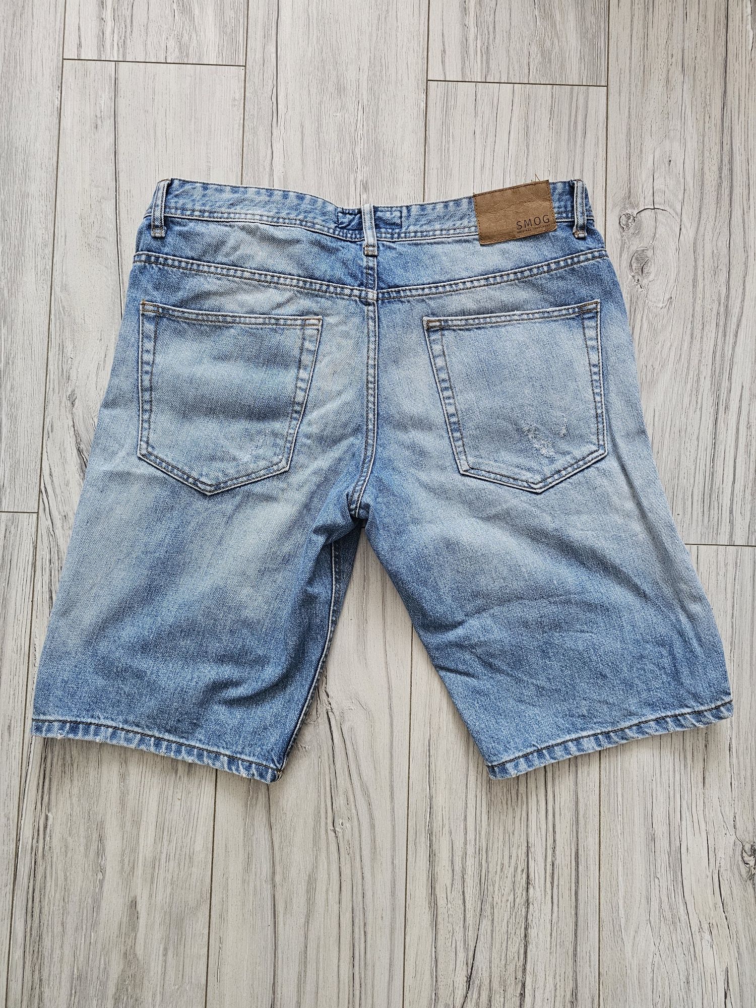 Szorty spodenki SMOG jeans Dżinsy XL j.n. SUPER