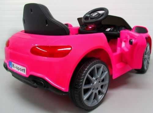NOWE Auto na akumulator dla dzieci CABRIO Pojazd Różowy Zabawka - RATY