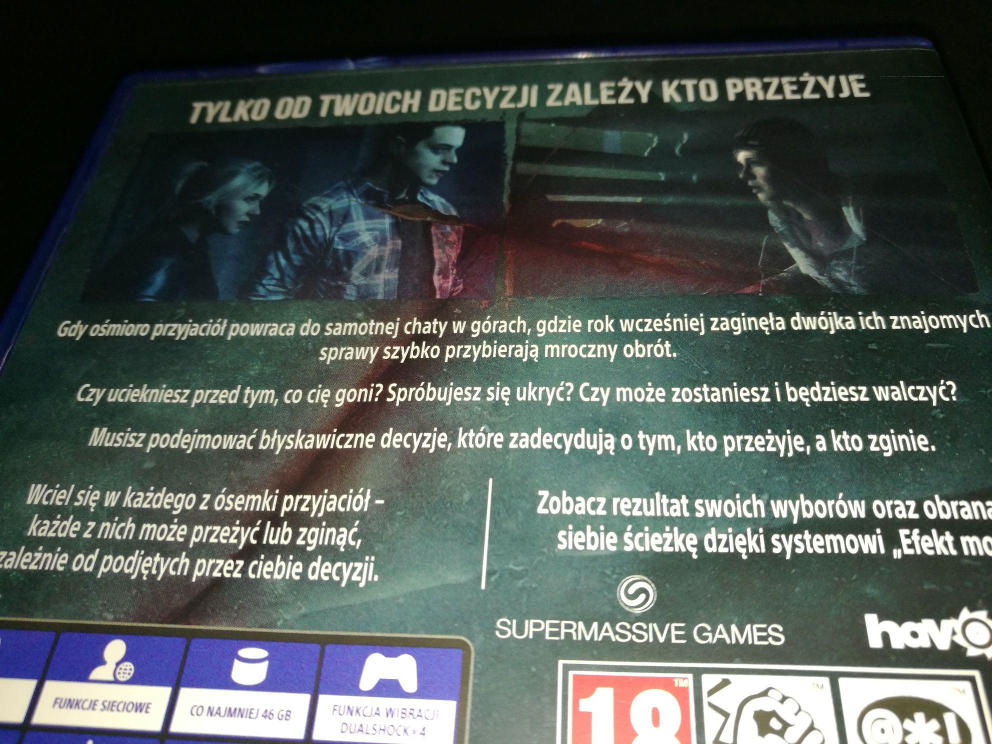 Until Dawn - Dubbing pl - PS4 - świetna gra