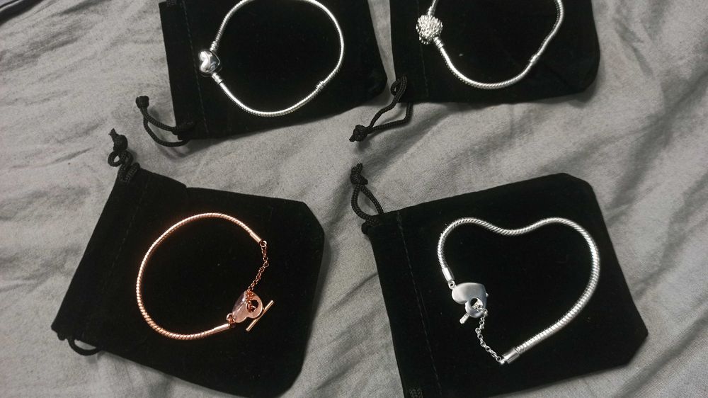 WALENTYNKI Bransoletka na charmsy Pandora serduszko. NOWA. Prezent