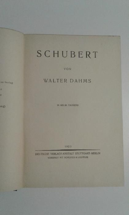 ,,Schubert von Walter Dahms"