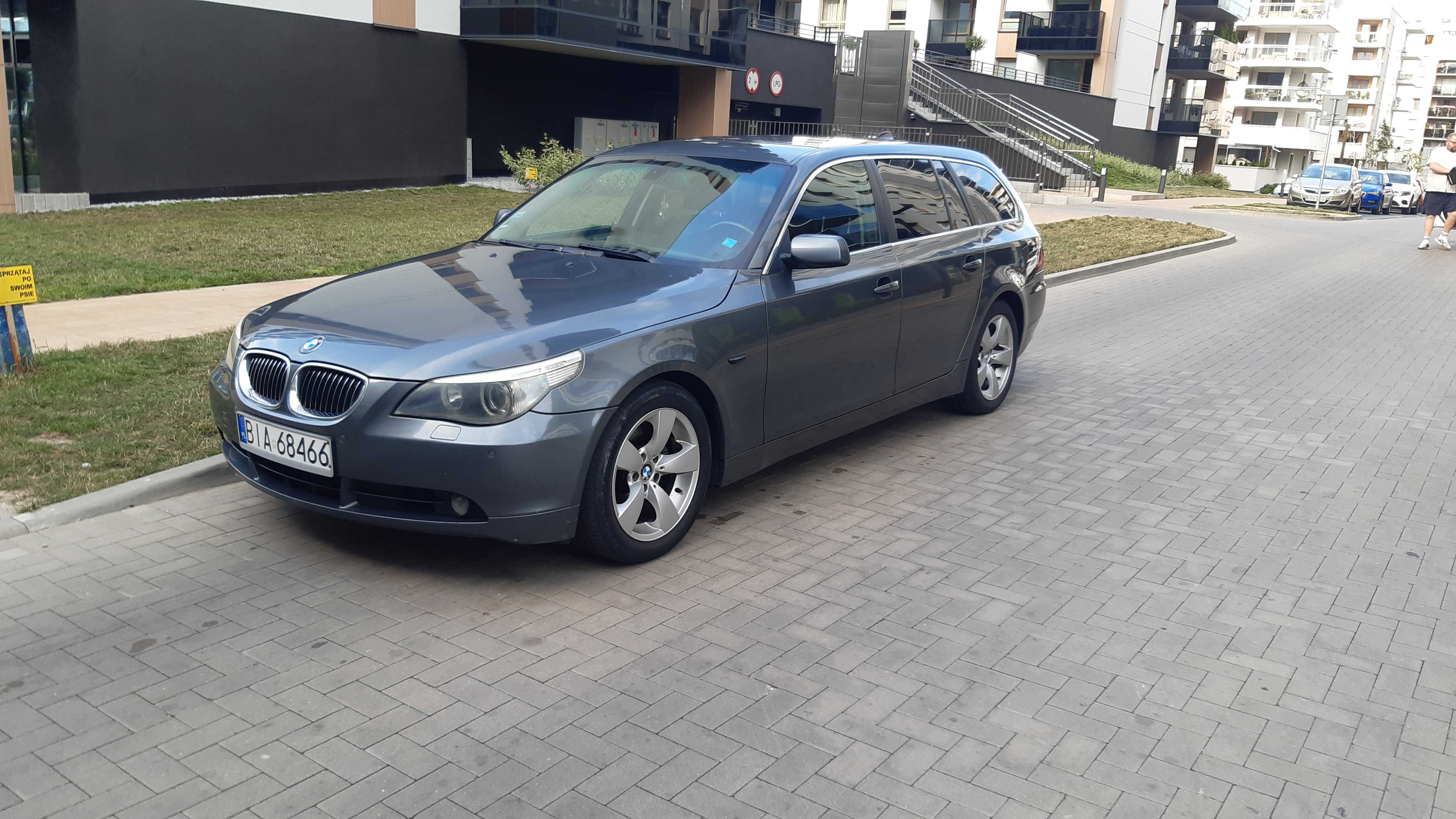 BMW E61 E60 525 M57  Zadbane auto Manual