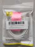 Kabel BASEUS do iPhone 15, lightning - USB-A, 2 metry biały [12LA2_B]