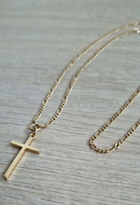 Fio em Ouro com Cruz 19.2K