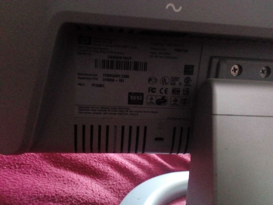 Vendo Monitor HP