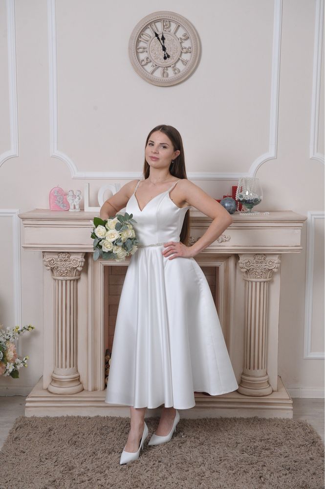 Весільня сукня на розпис Dream Dress S розміру