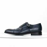 Leather shoes - monks FRANCESCHETTI (45) Italy