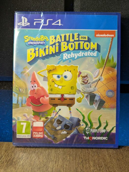 SpongeBob Squarepants: Battle for Bikini PS4 / PS5 - dla dzieci PL DUB
