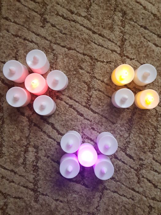 лед свічка на батарейках