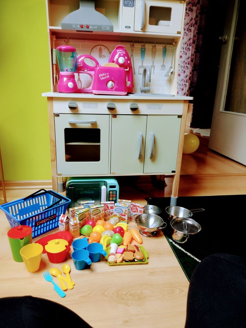 Kuchenka drewniana sprzęt AGD akcesoria