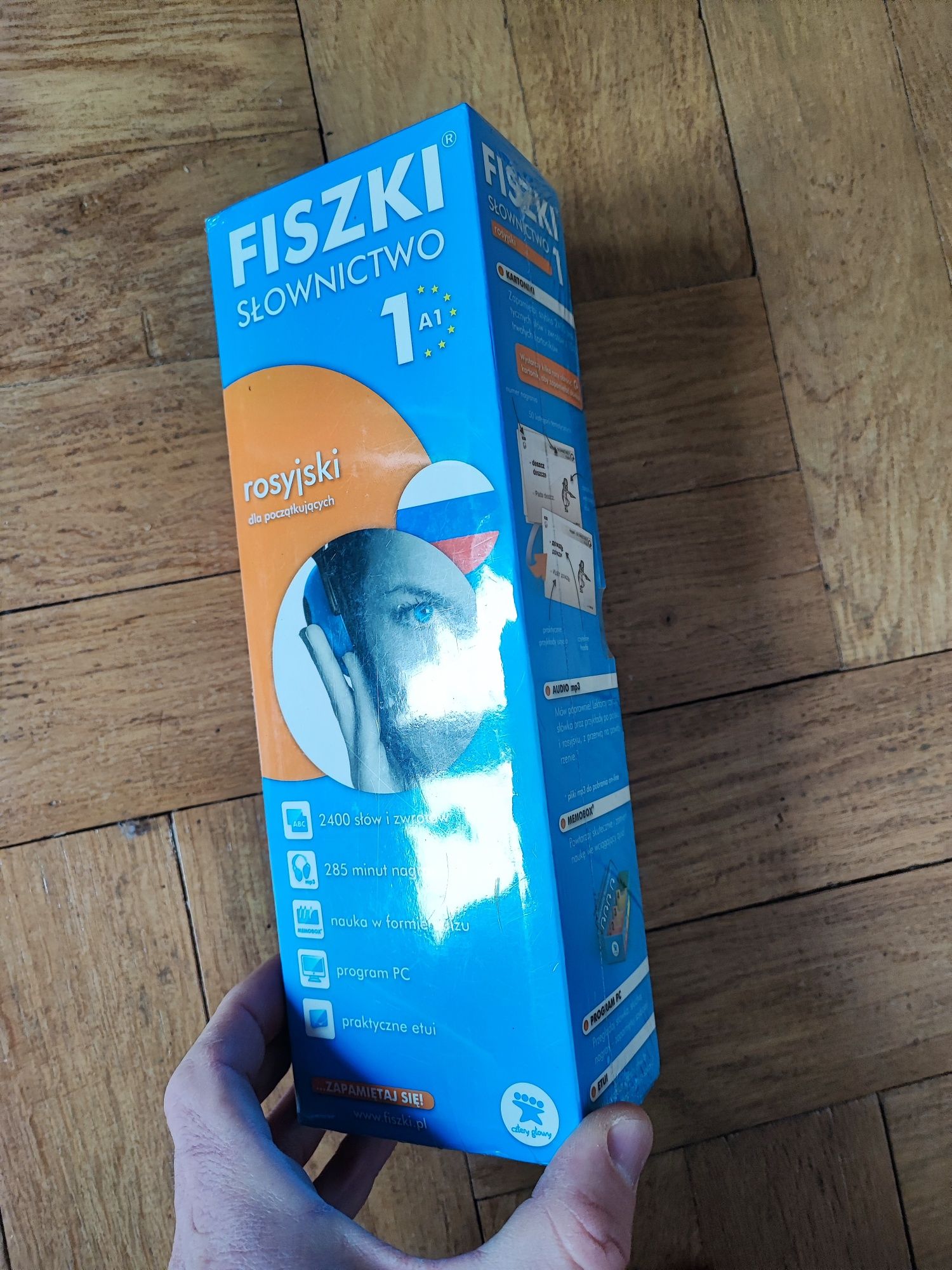 Nowe FISZKI słownictwo rosyjski 1 A1 zafoliowane