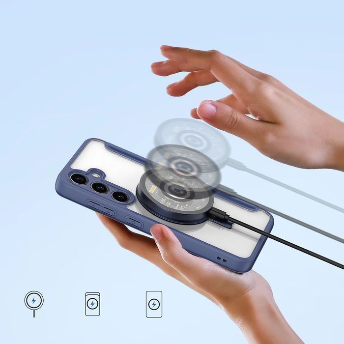Etui Dux Ducis z magnetycznym ringiem / podstawką do Samsung S24