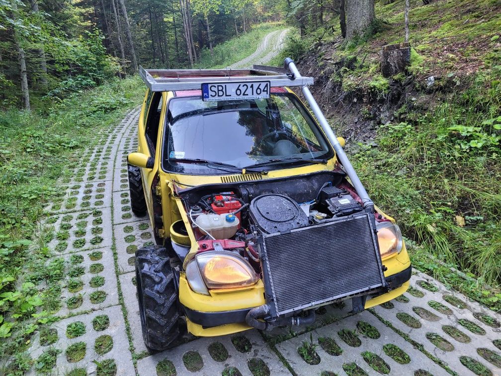 Fiat Seicento terenowy offroad buggy rurak zmota