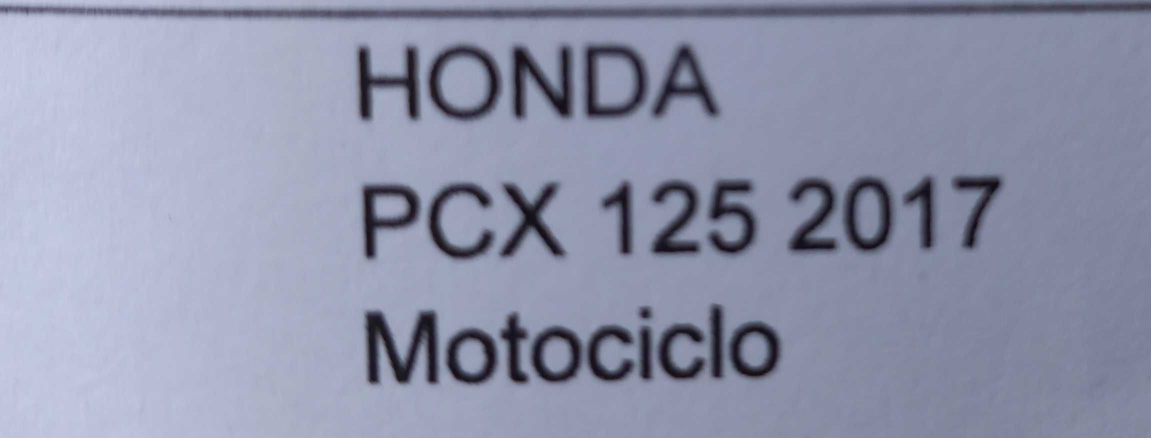 Honda 125 modelo 201 7