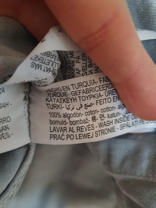 Koszula jeansowa Massimo Dutti S