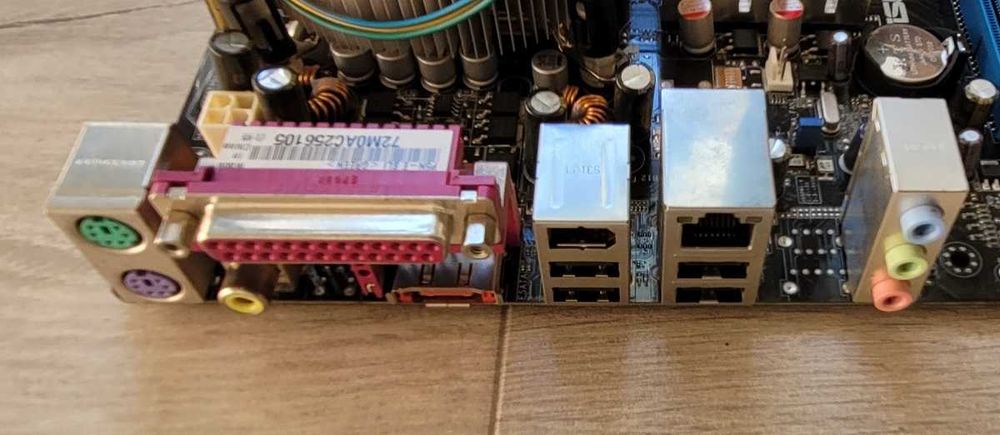 Płyta główna Asus P5N-E SLI, 2GB RAM, CPU CORE 2 DUO