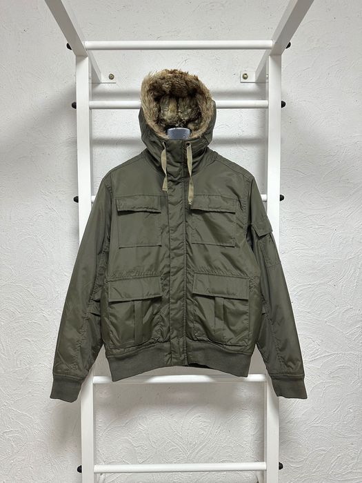 Мужская куртка бомбер ХЛ размер хаки Аляска МА-
1 alpha