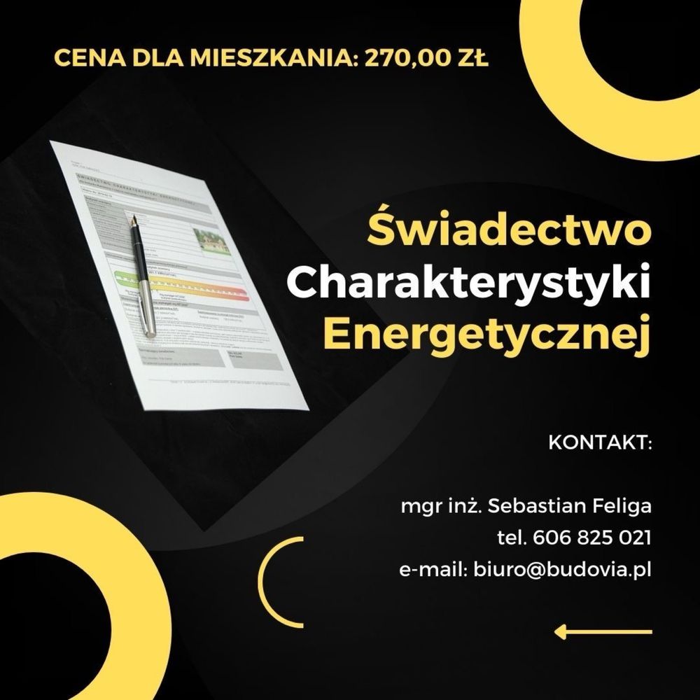 Świadectwa energetyczne