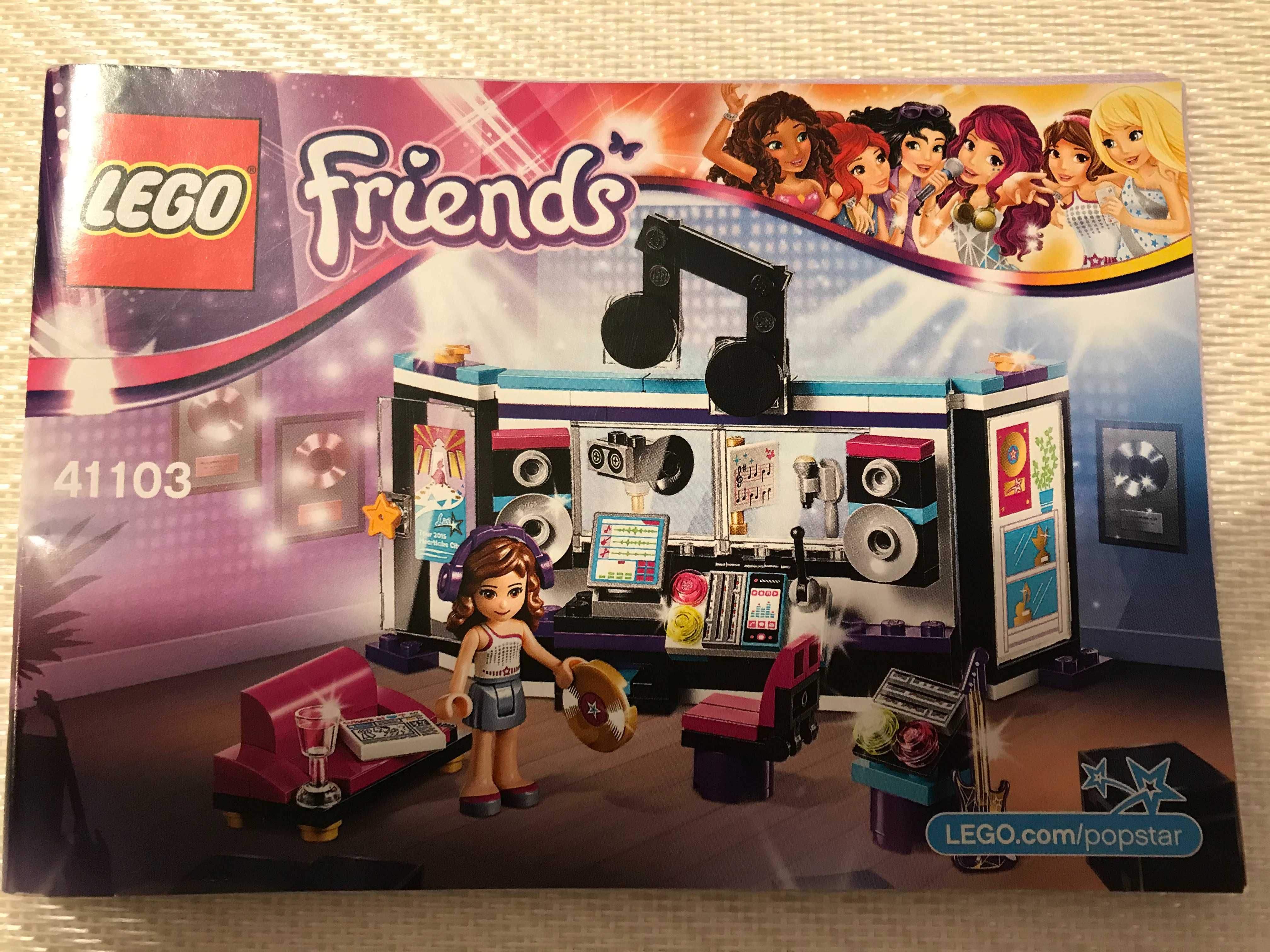 Klocki LEGO Friends Studio nagrań gwiazdy Pop 41103