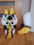 Dino maska furry fursuit