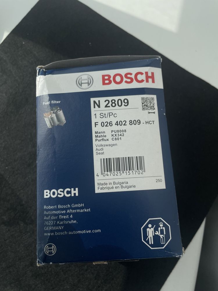 Паливний фільтр bosch n 2809