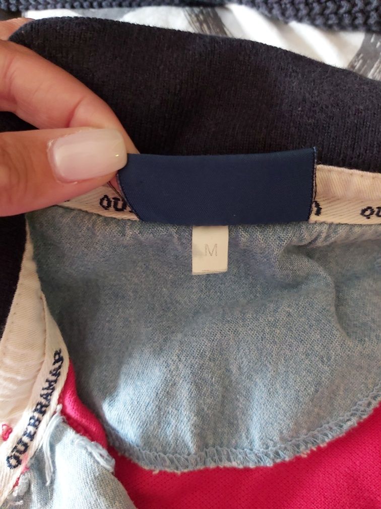 Polo manga comprida vermelho quebramar
