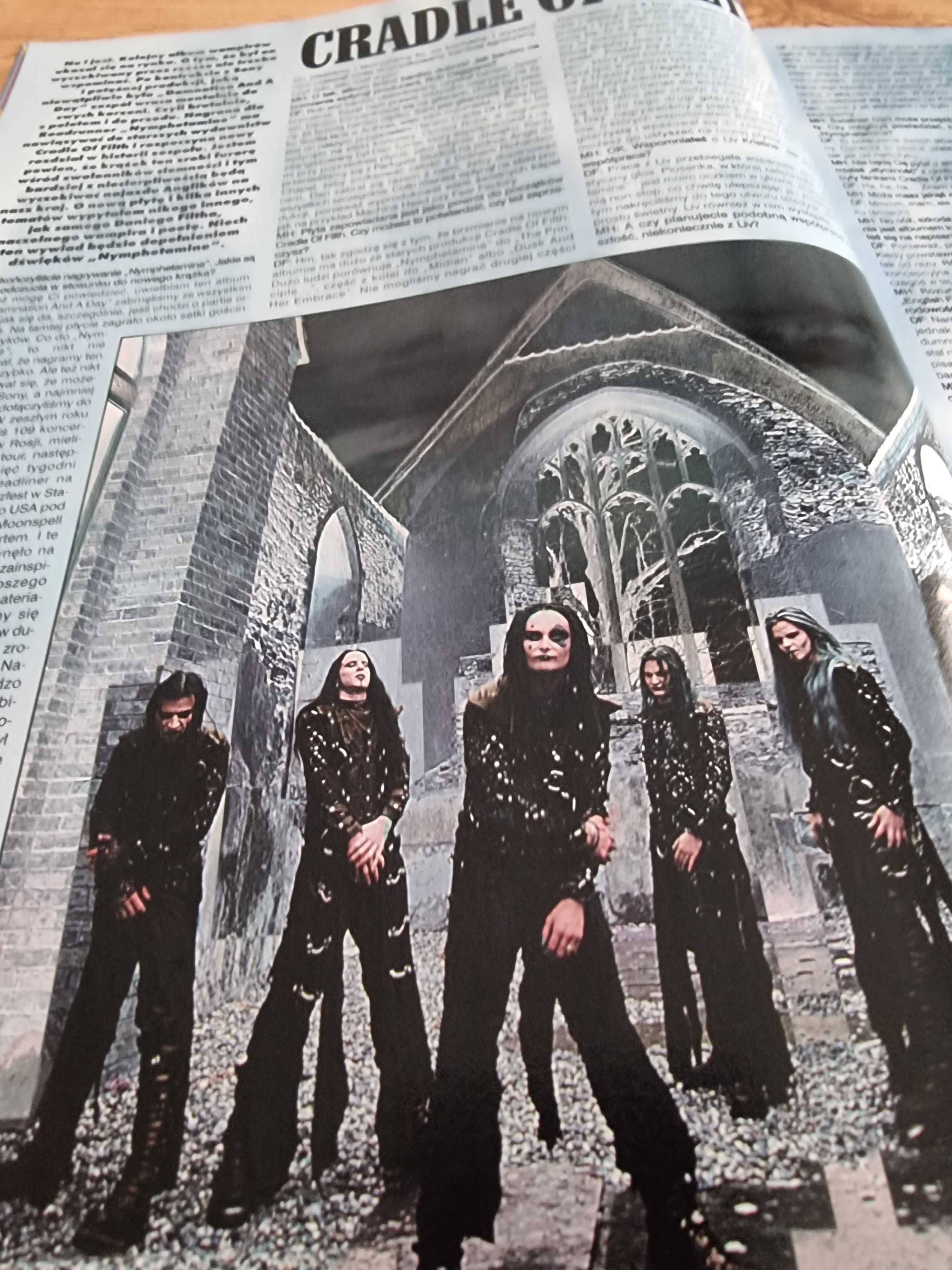 Metal Hammer 10/2004 - Plakaty: DIO i Rammstein