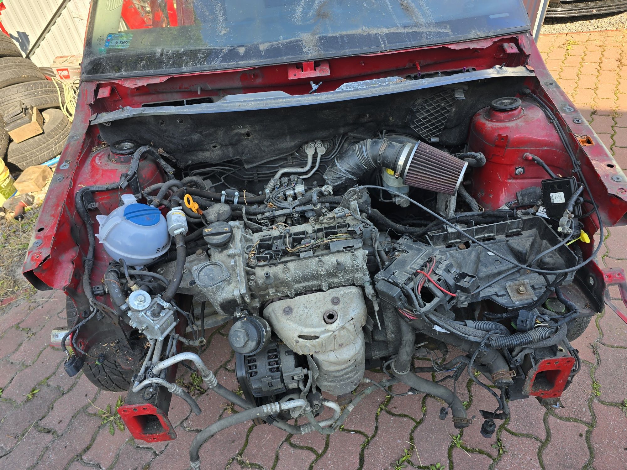 Fabia 2010 rok  1.2 Benzyna cała na części  DAWCAA