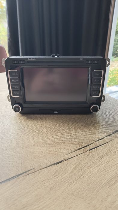 Oryginalne radio z nawigacją SKODA OCTAVIA 2, SUPERB