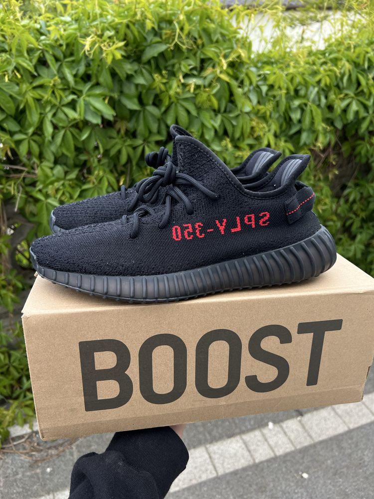 Adidas Yeezy Boost 350 V2 Bred sneakersy niskie czarne kanye 44