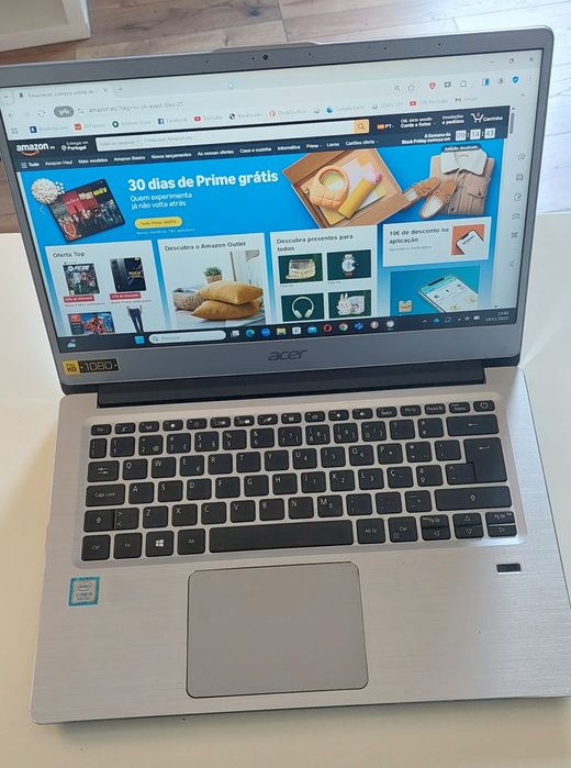 Acer Swift Intel i5 1.6Ghz 238Gb