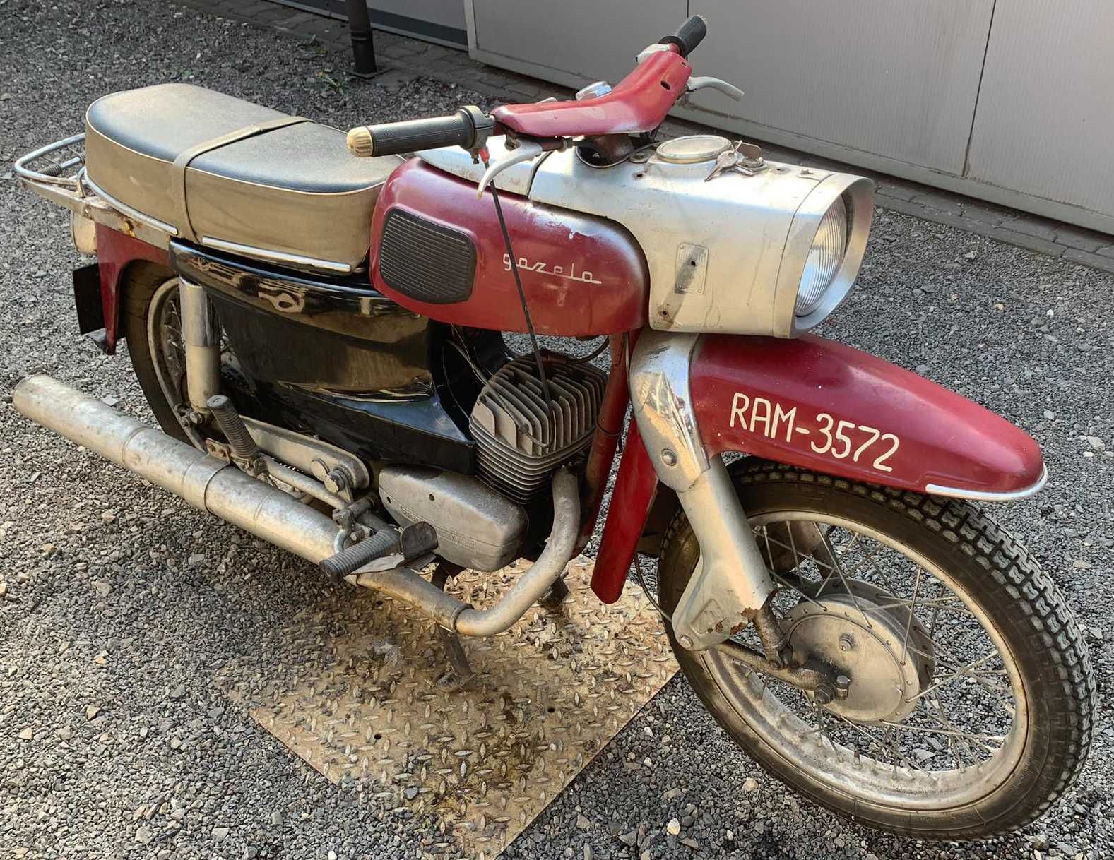 SHL M17 Gazela 175, 1970 r. 100% oryginał motocykl PRL sprawny