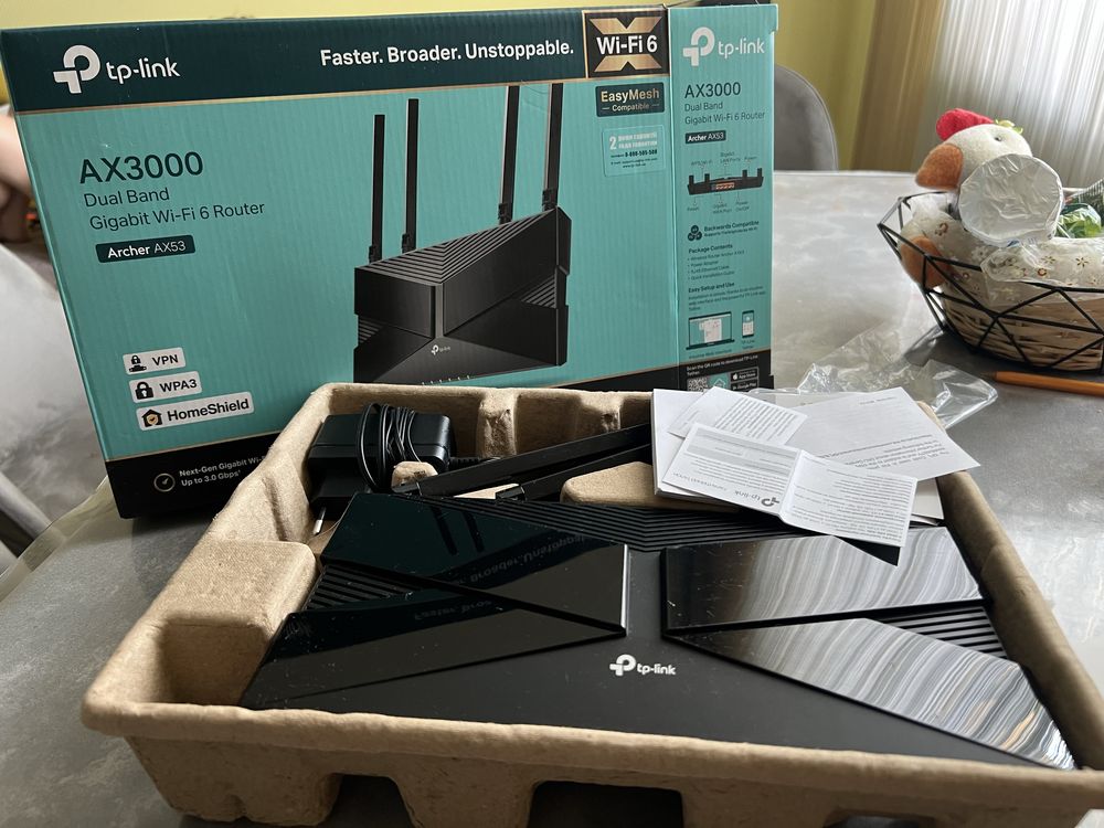 Маршрутизатор TP-LINK Archer AX53 WiF6/ AX3000 / 1 Гбіт/с