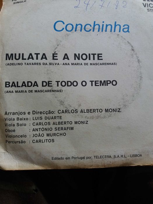 Disco de vinil antigo