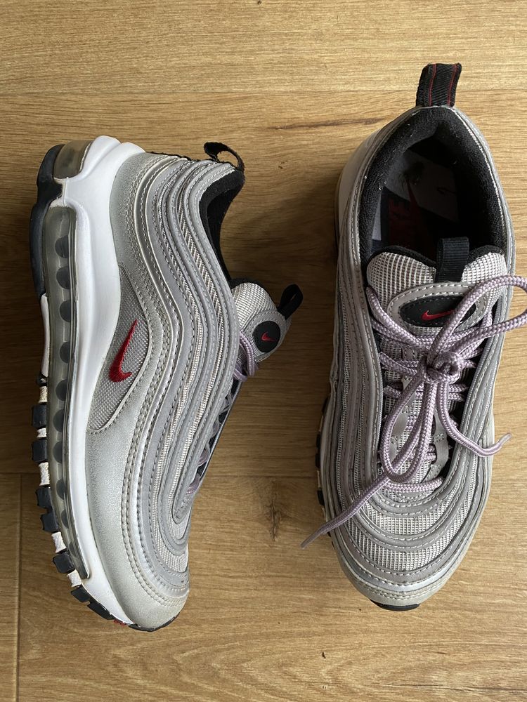 Nike 38 QS Air Max 97 silver bullet