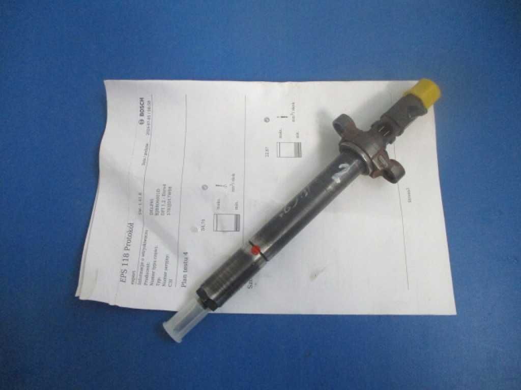 Citroen 2.0hdi форсунка 9688438580 delphi ejbr06001d проверено