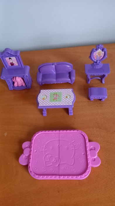 Mebelki pokojowe,gratis biały miś