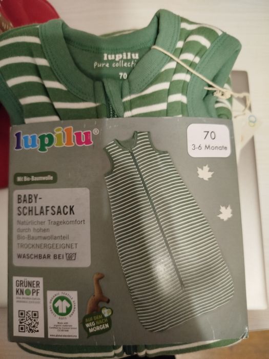 Дитячий спальний мішок, спальник, кокон від 0 до 6 міс (0,5-3 tog)